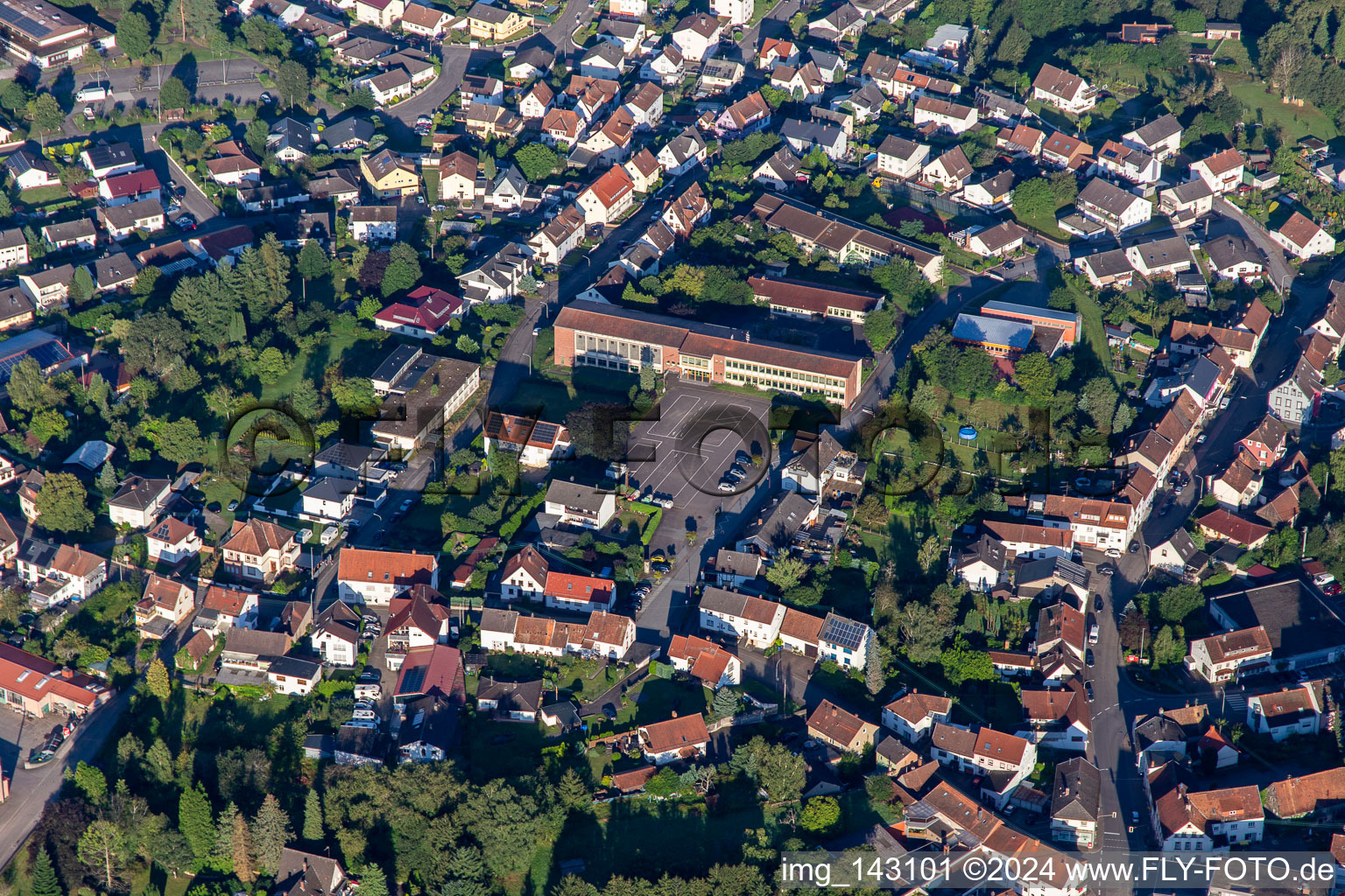 Luftbild von Lemberg von Osten im Bundesland Rheinland-Pfalz, Deutschland