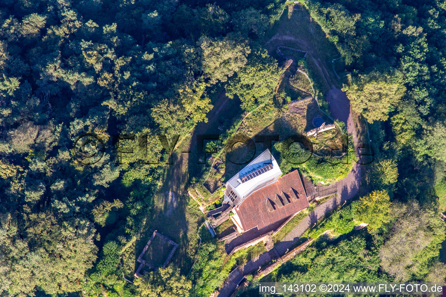 Burg Lemberg im Bundesland Rheinland-Pfalz, Deutschland