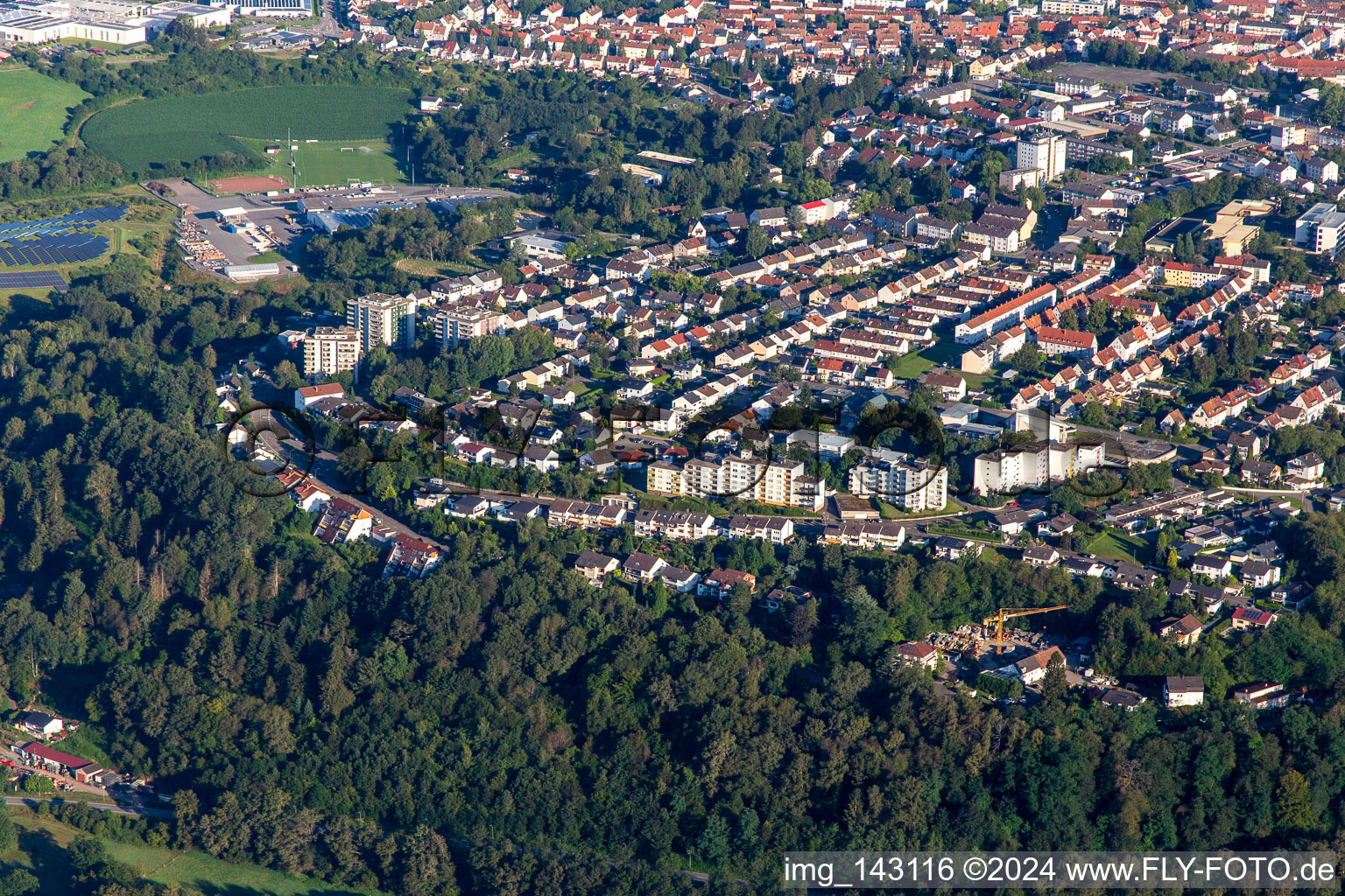 Berliner Ring in Pirmasens im Bundesland Rheinland-Pfalz, Deutschland