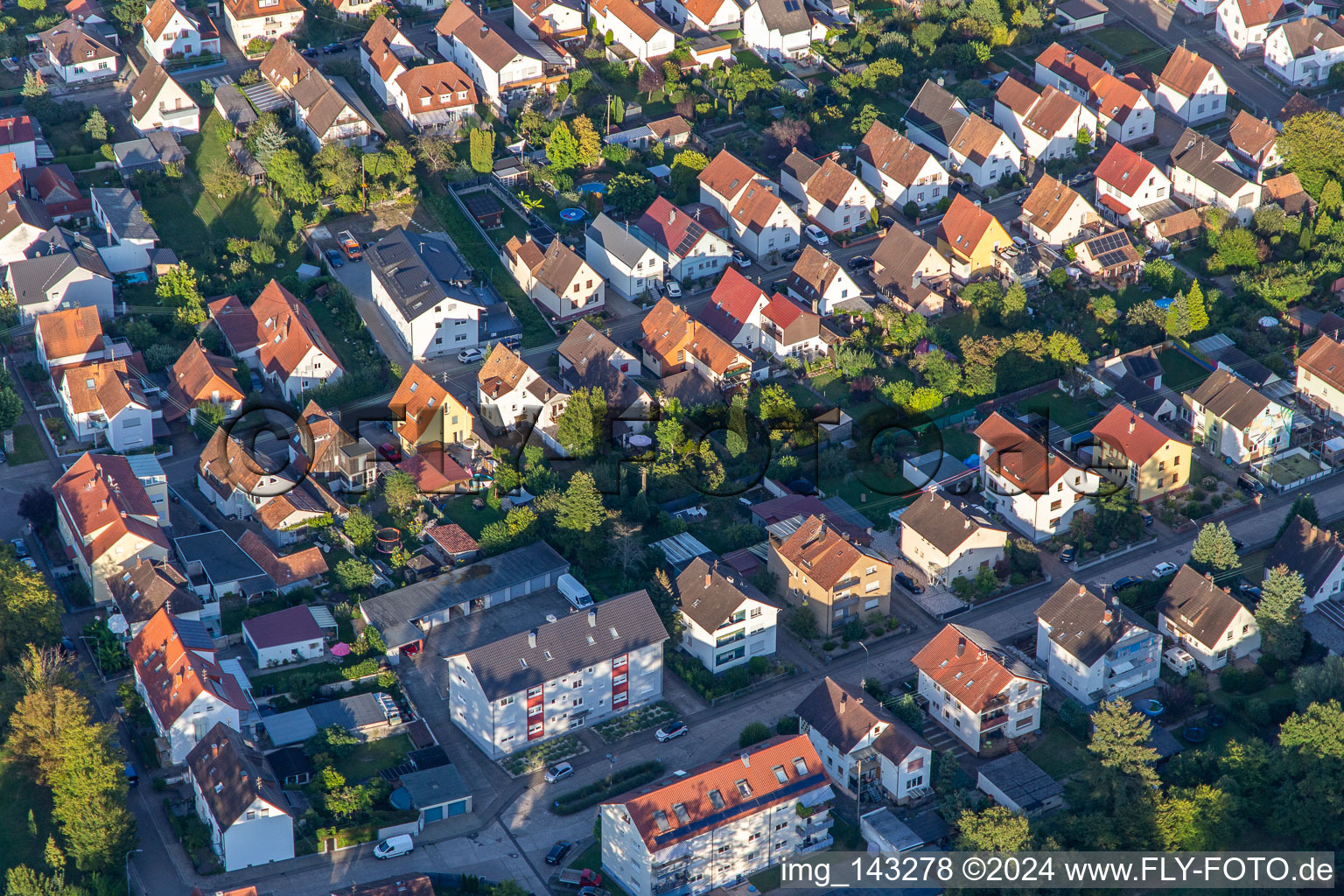 Elsässerstr in Kandel im Bundesland Rheinland-Pfalz, Deutschland