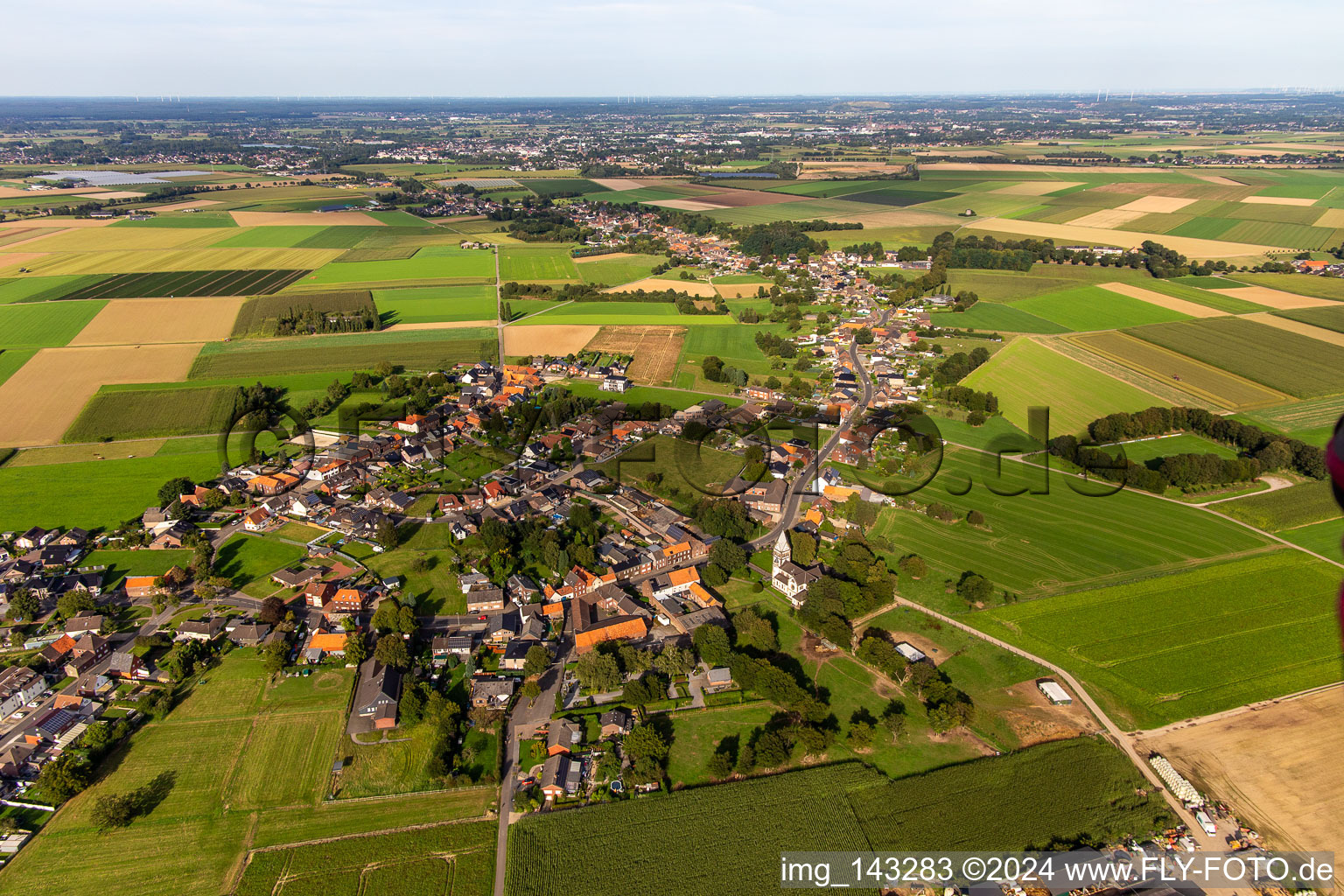 Ortsteil Laffeld in Heinsberg im Bundesland Nordrhein-Westfalen, Deutschland