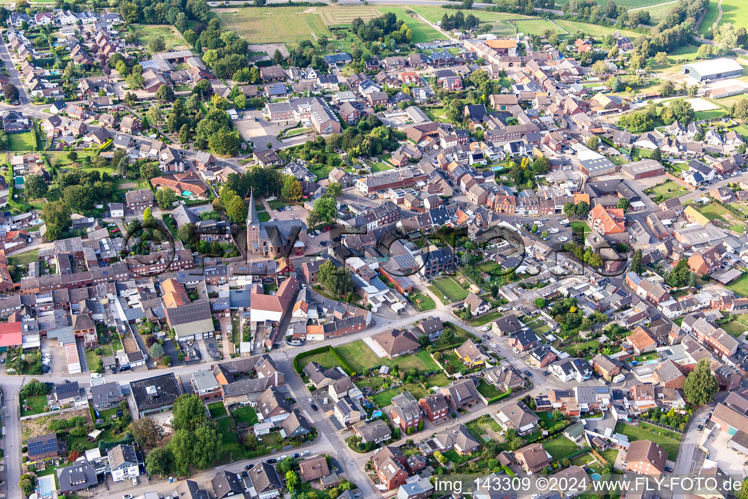 St. Servatius im Ortsteil Kückhoven in Erkelenz im Bundesland Nordrhein-Westfalen, Deutschland