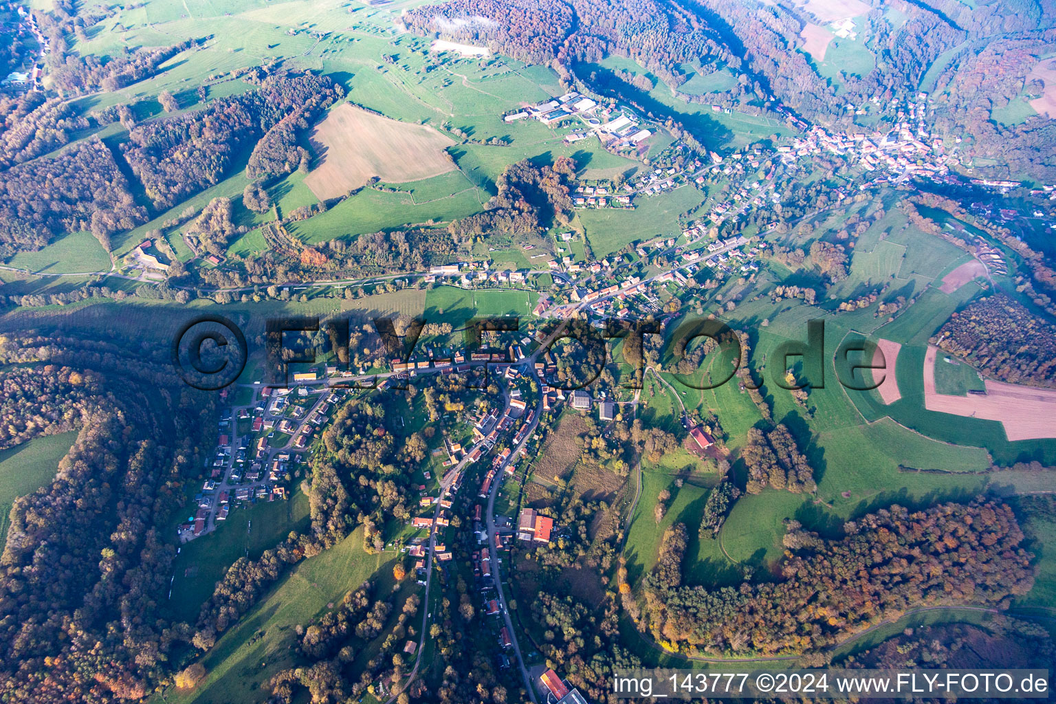 Waldhouse im Bundesland Moselle, Frankreich