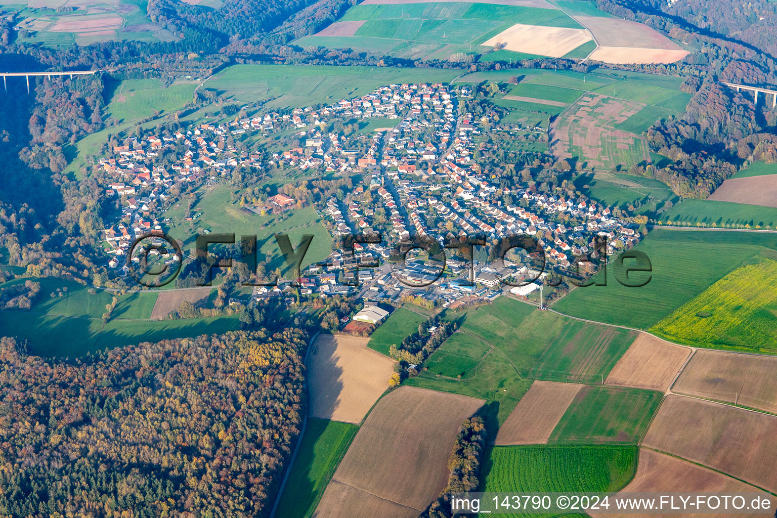 Ortsteil Gersbach in Pirmasens im Bundesland Rheinland-Pfalz, Deutschland