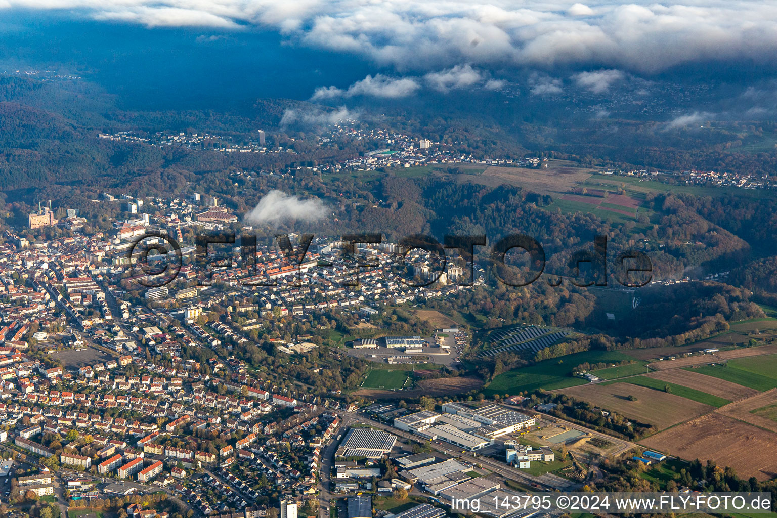 Luftbild von Südliche Stadtteile in Pirmasens im Bundesland Rheinland-Pfalz, Deutschland