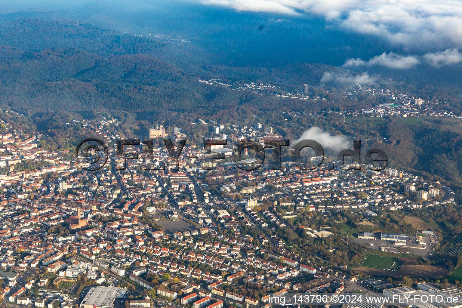 Luftaufnahme von Südliche Stadtteile in Pirmasens im Bundesland Rheinland-Pfalz, Deutschland