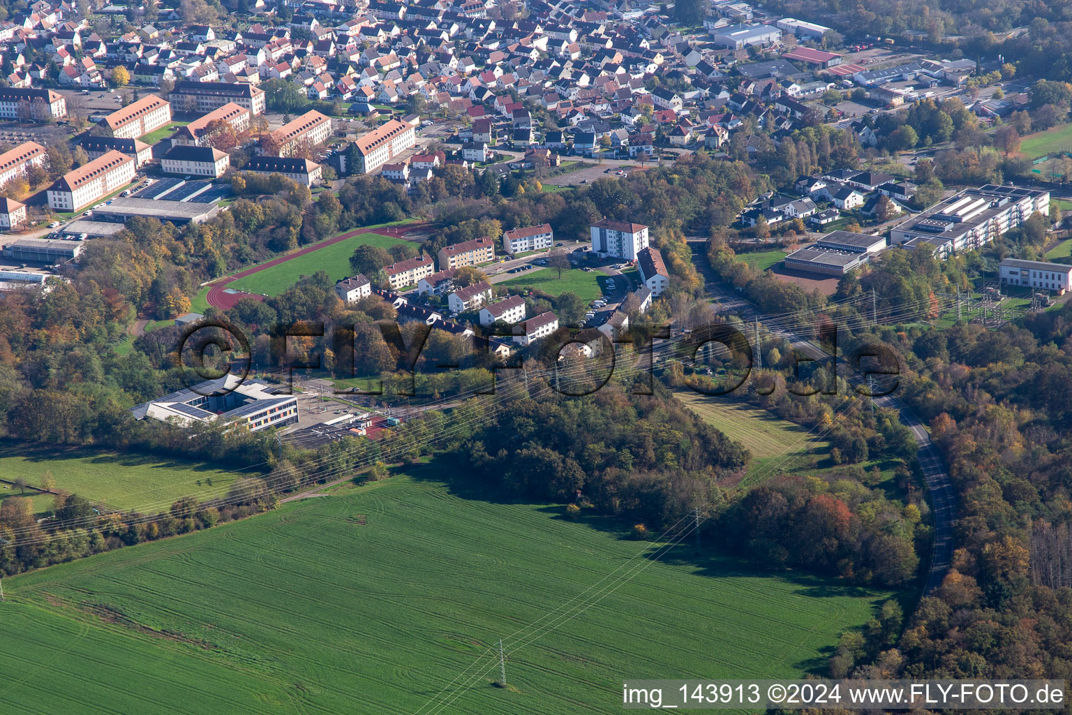 Mannlich-Realschule plus und   Hofenfels Gymnasium in Zweibrücken im Bundesland Rheinland-Pfalz, Deutschland