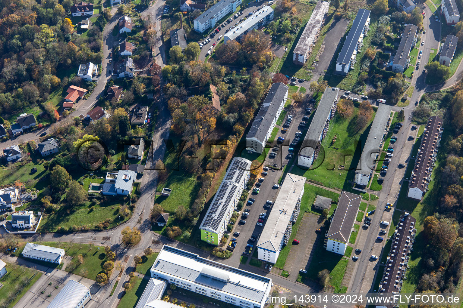 Hochschule Kaiserslautern, Standort Zweibrücken im Ortsteil Ernstweiler im Bundesland Rheinland-Pfalz, Deutschland