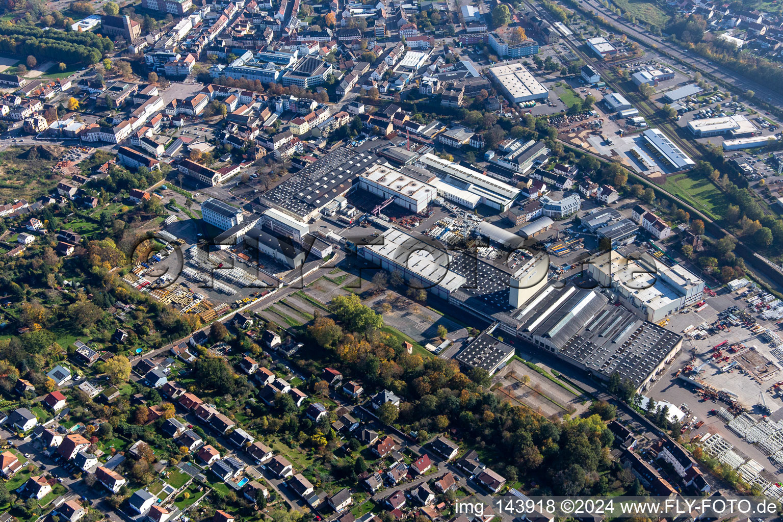 Tadano Europe im Ortsteil Bubenhausen in Zweibrücken im Bundesland Rheinland-Pfalz, Deutschland