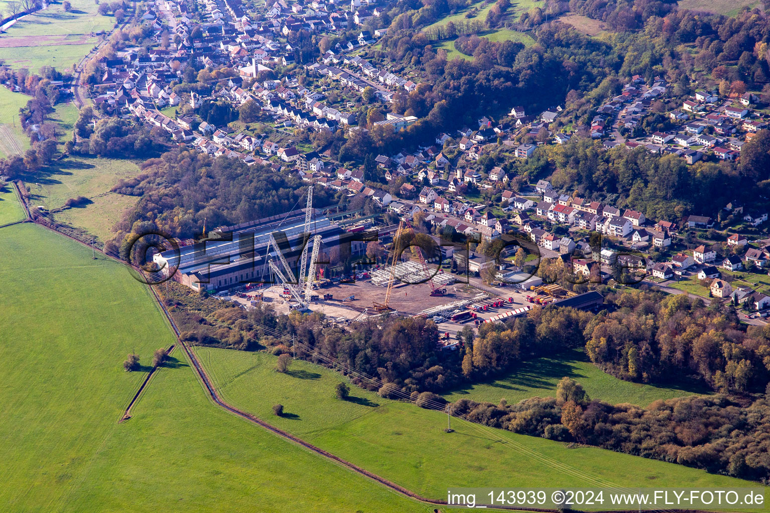 Onroad GmbH (Spezial- und Schwertransporte, Kranüberführungen, Kranarbeiten) im Ortsteil Bierbach in Blieskastel im Bundesland Saarland, Deutschland