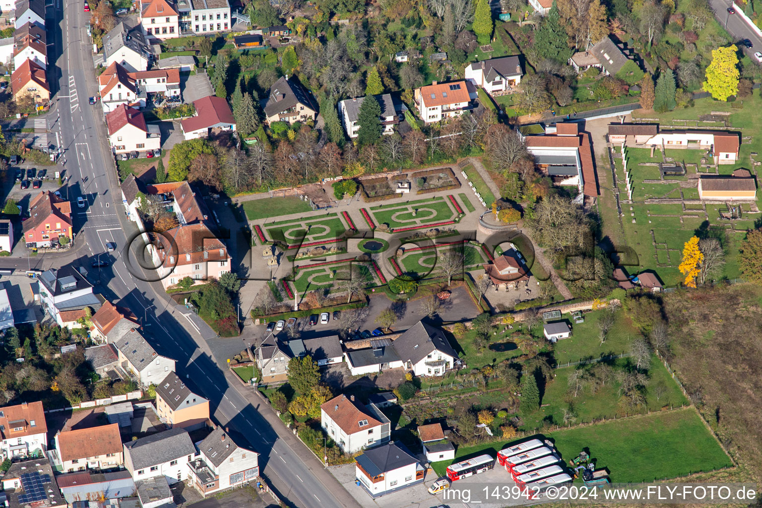 Römermuseum Schwarzenacker im Ortsteil Einöd in Homburg im Bundesland Saarland, Deutschland