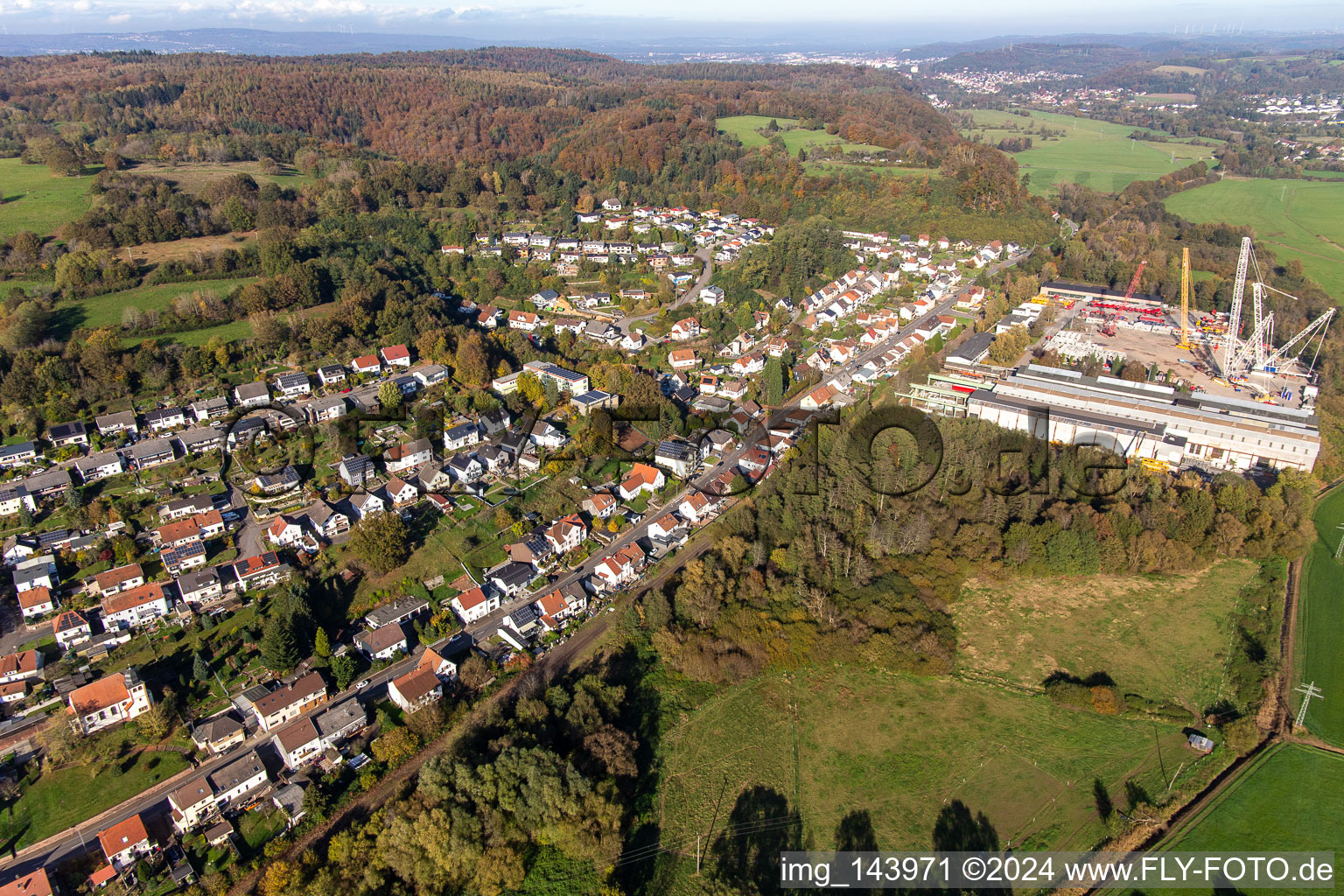 Ortsteil Webenheim in Blieskastel im Bundesland Saarland, Deutschland