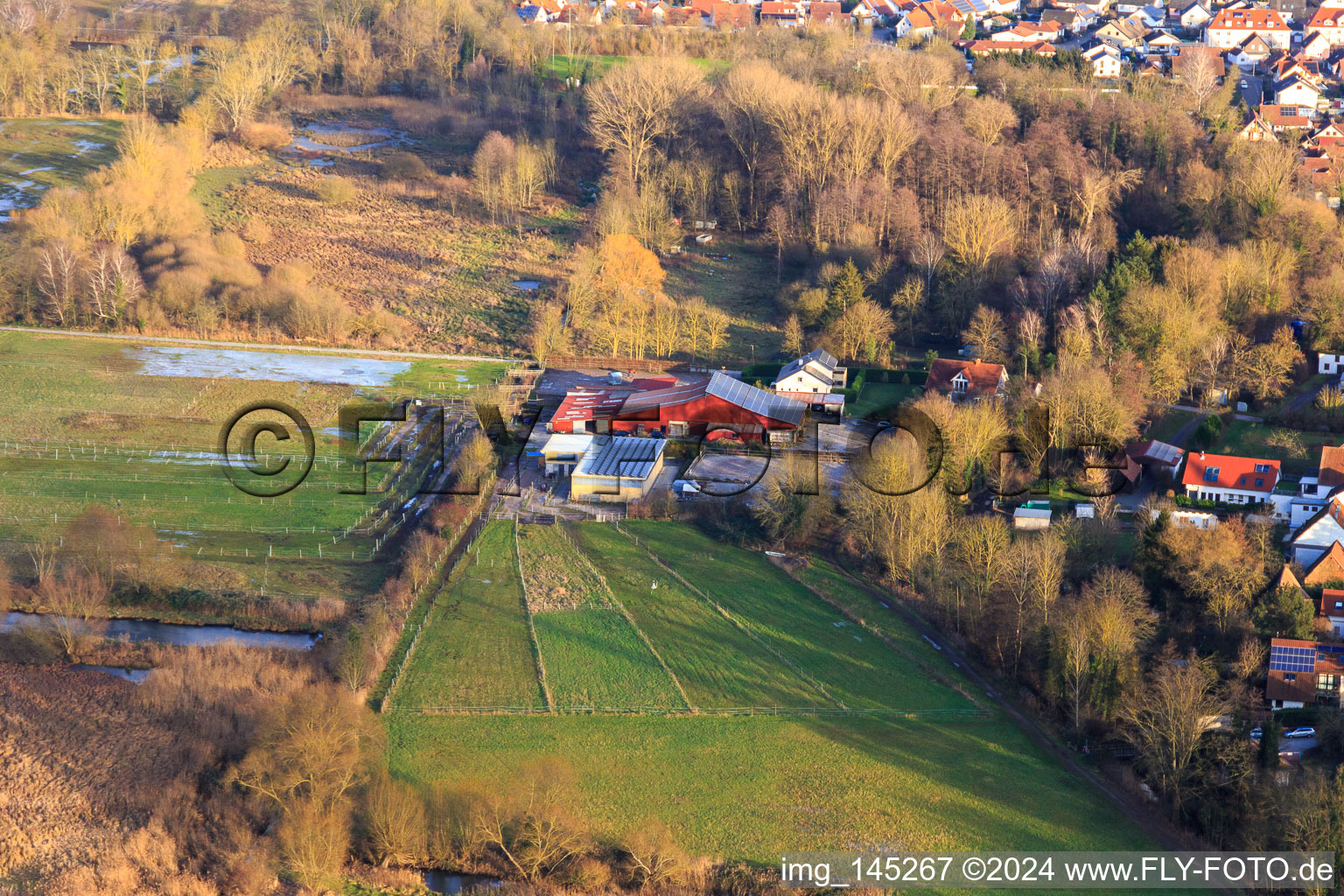 Weberhof an der Waschgasse in Billigheim-Ingenheim im Bundesland Rheinland-Pfalz, Deutschland