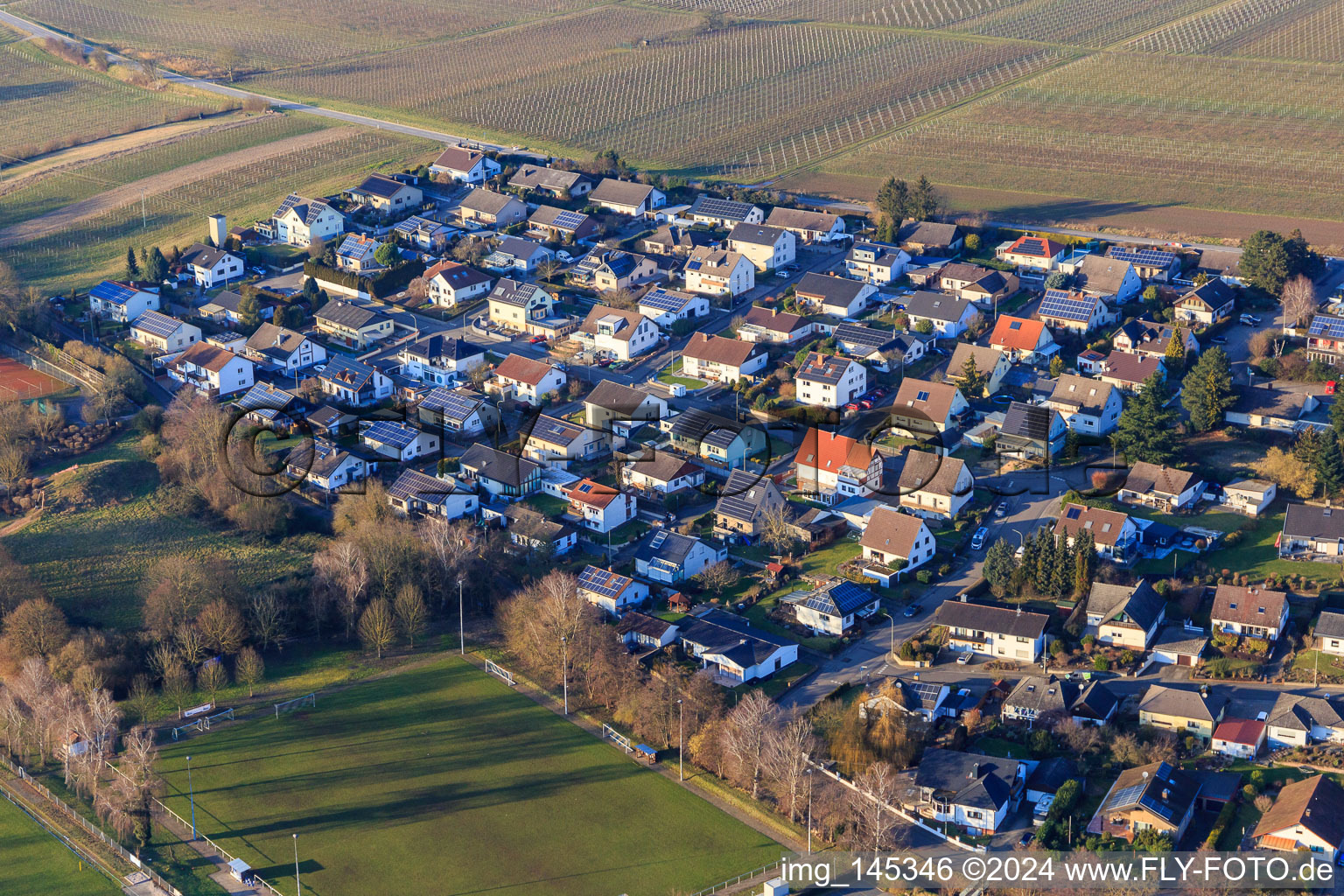 Sportplatzstr in Insheim im Bundesland Rheinland-Pfalz, Deutschland