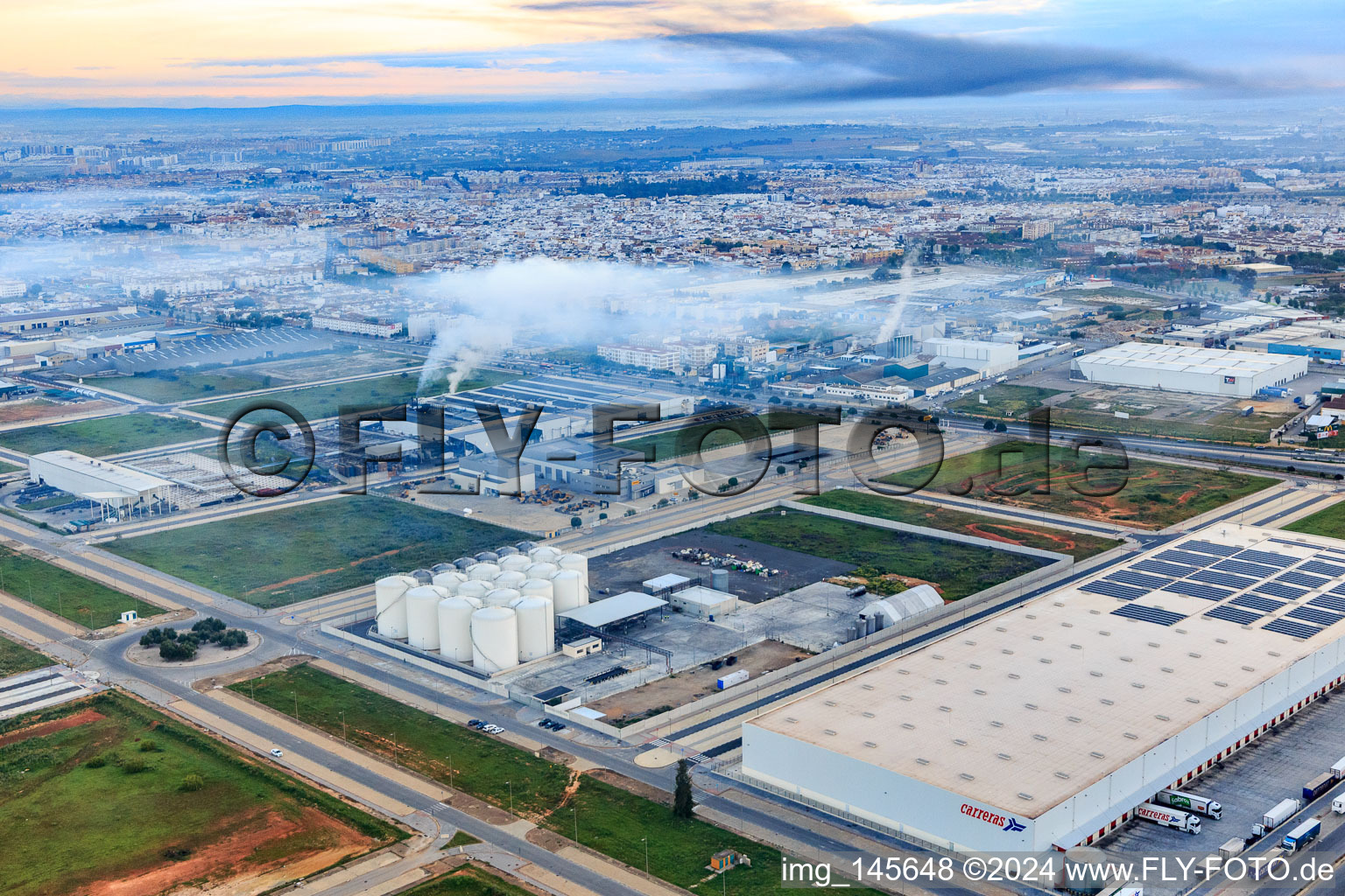 Migasa Logistica und Olivenölhersteller  Oleicola Hojiblanca SA in Dos Hermanas im Bundesland Sevilla, Spanien