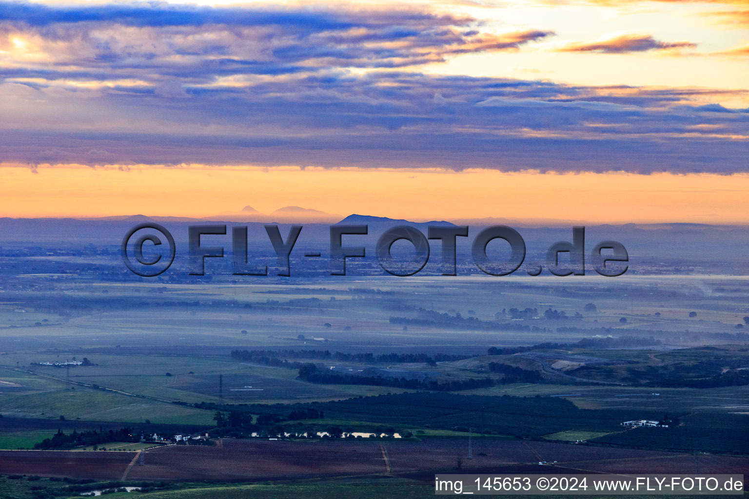 Sierra de Grazalema aus Westen im Bundesland Cádiz, Spanien