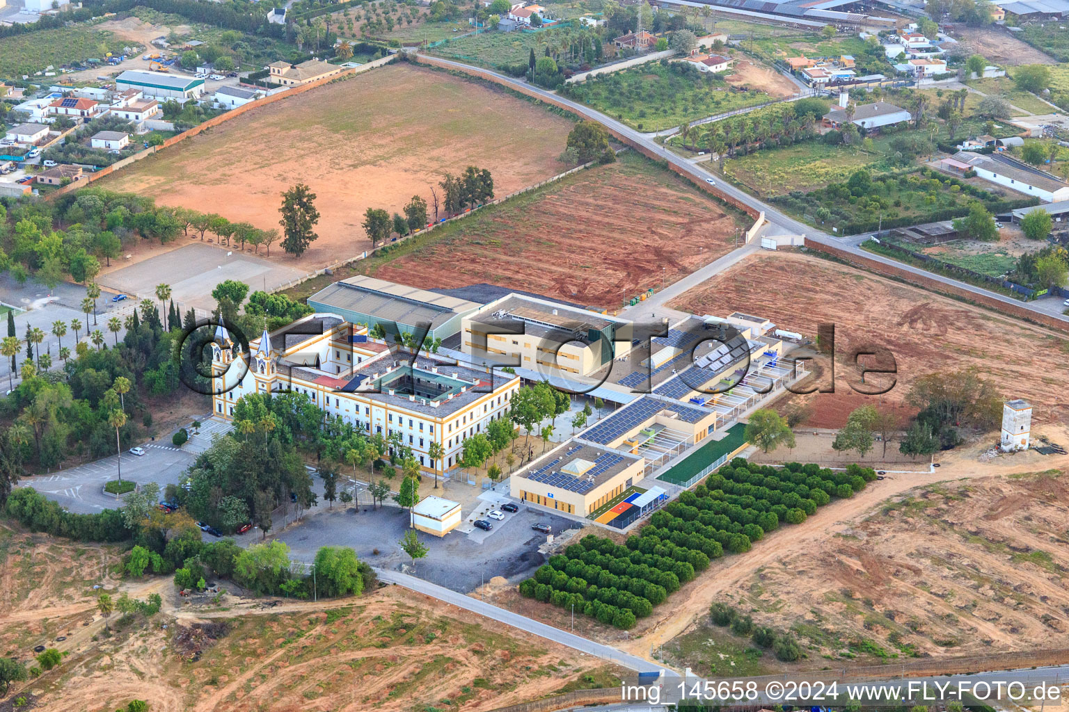 Kapelle Capilla de San Hermenegildo an der Schule Colegio San Hermegildo in Dos Hermanas im Bundesland Sevilla, Spanien