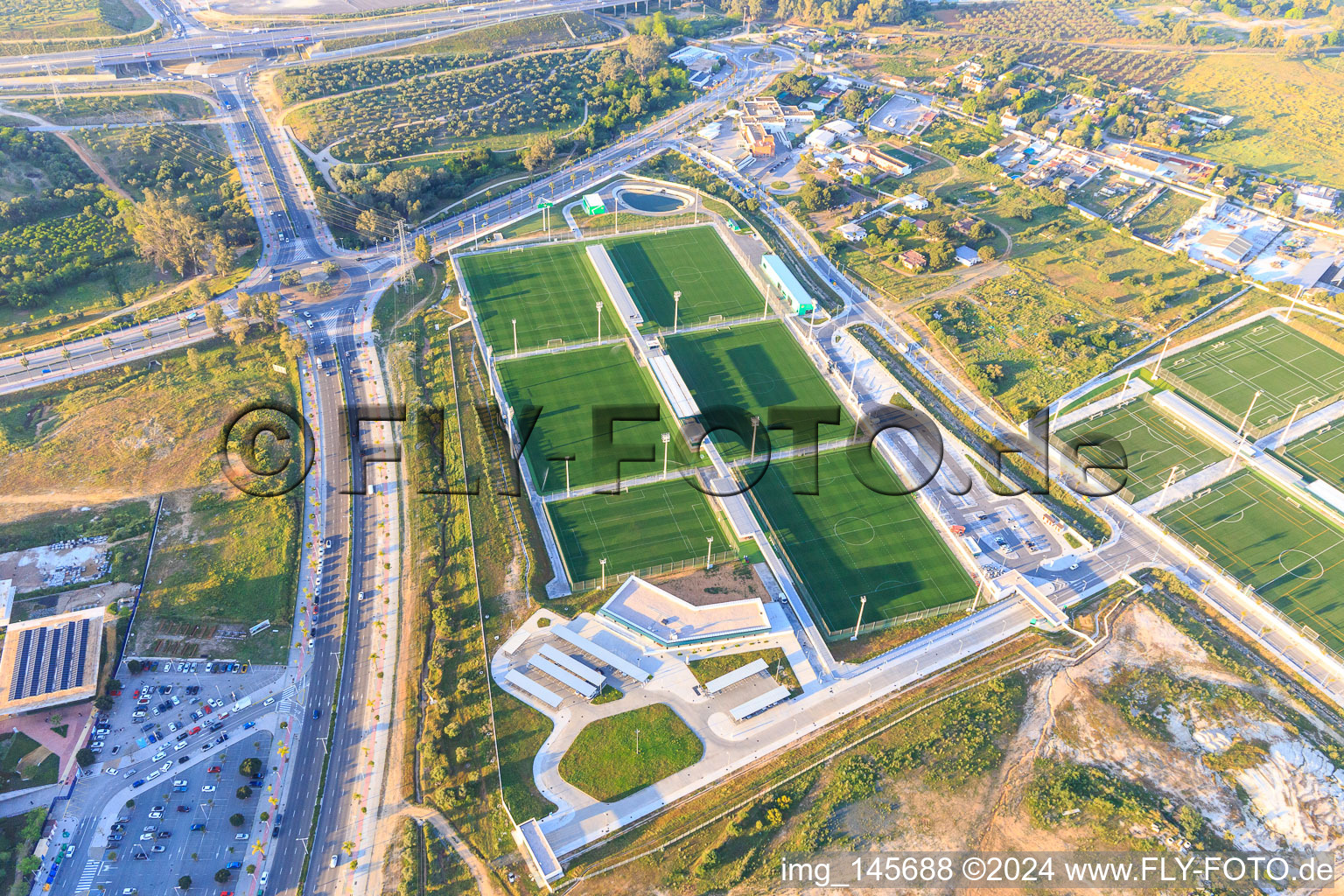Sportstadien Ciudad Deportiva Rafael Gordillo • Real Betis Balompié in Dos Hermanas im Bundesland Sevilla, Spanien