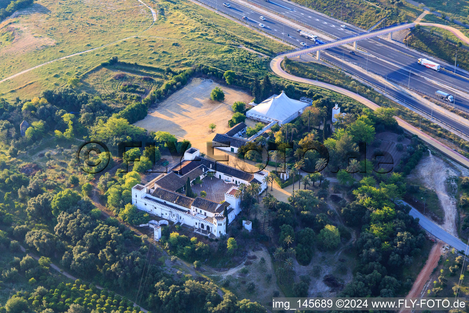Ferienranch Hacienda Torre Doña Maria in Dos Hermanas im Bundesland Sevilla, Spanien