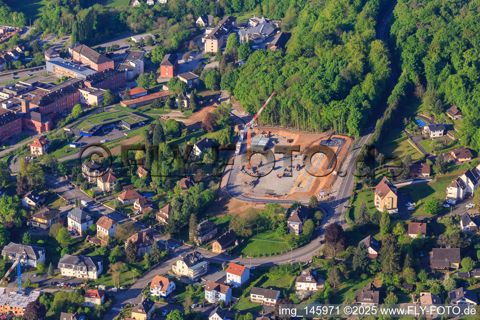 Buastelle am Centre Hospitalier Sainte Catherine in Saverne im Bundesland Bas-Rhin, Frankreich