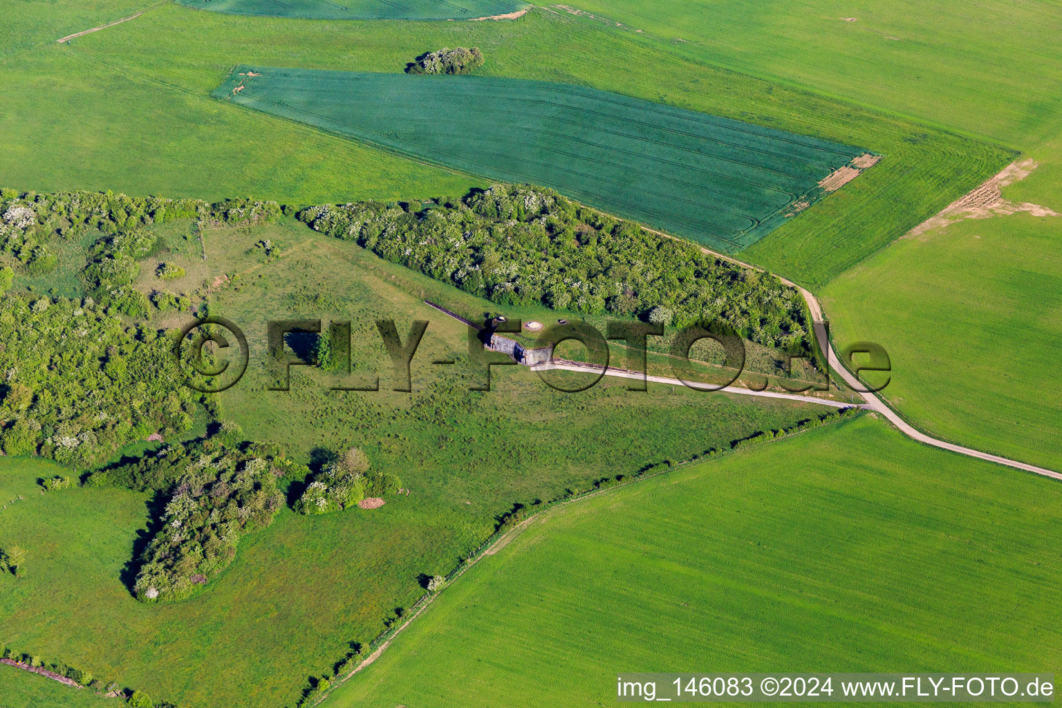 Bunkeranlagen der Ligne Maginot - Fort Casso in Bettviller im Bundesland Moselle, Frankreich