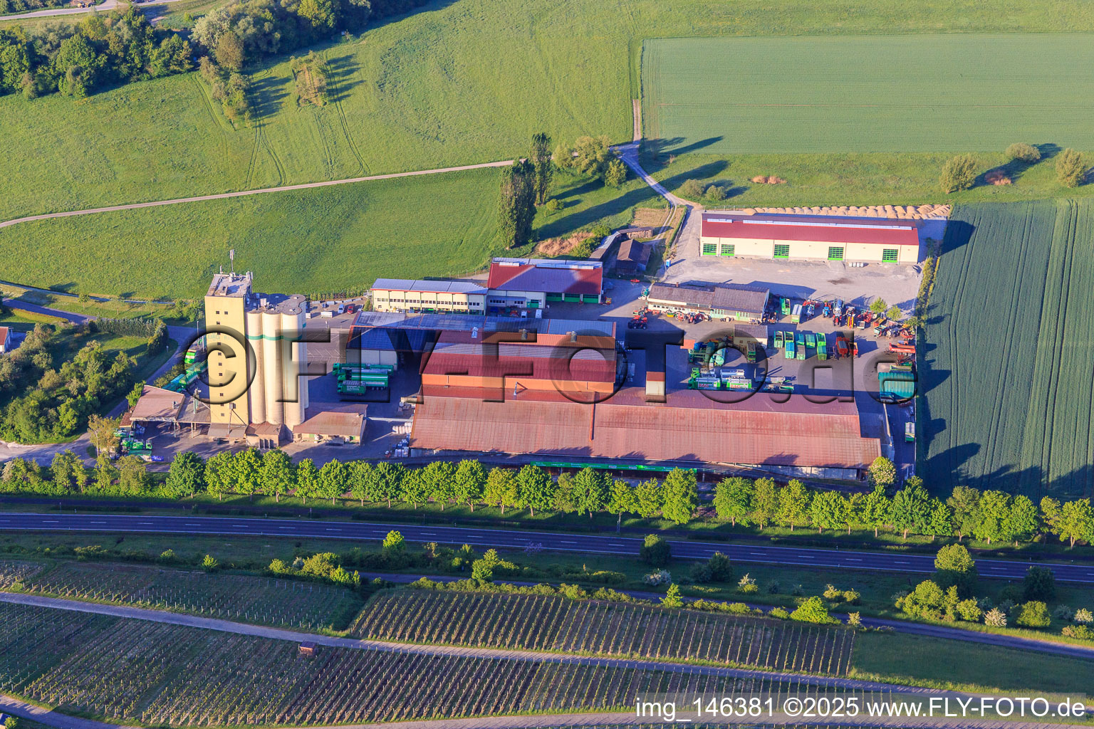 BAGeno Raiffeisen eG im Ortsteil Markelsheim in Bad Mergentheim im Bundesland Baden-Württemberg, Deutschland