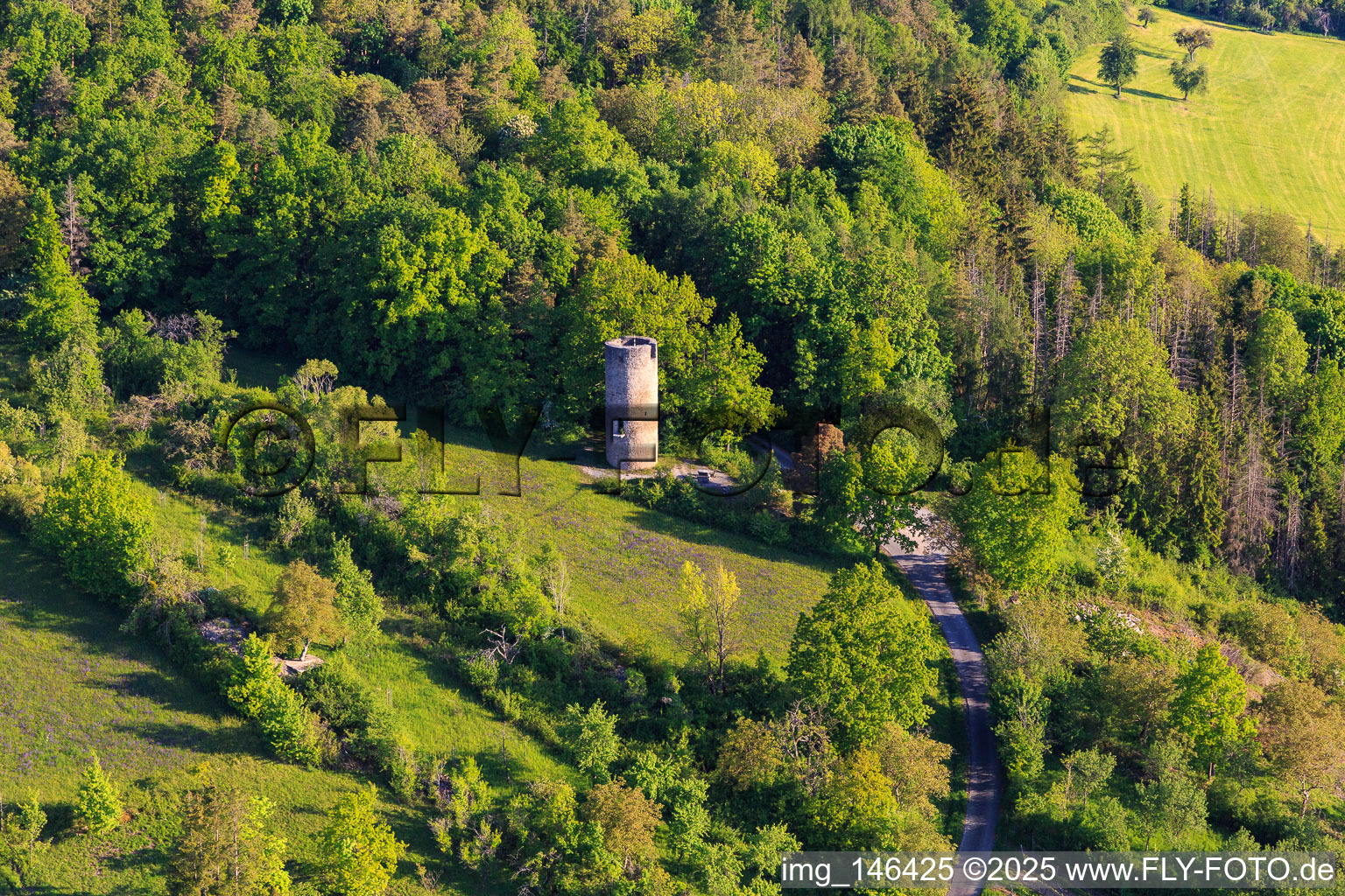 Weikersheimer Wartturm im Bundesland Baden-Württemberg, Deutschland