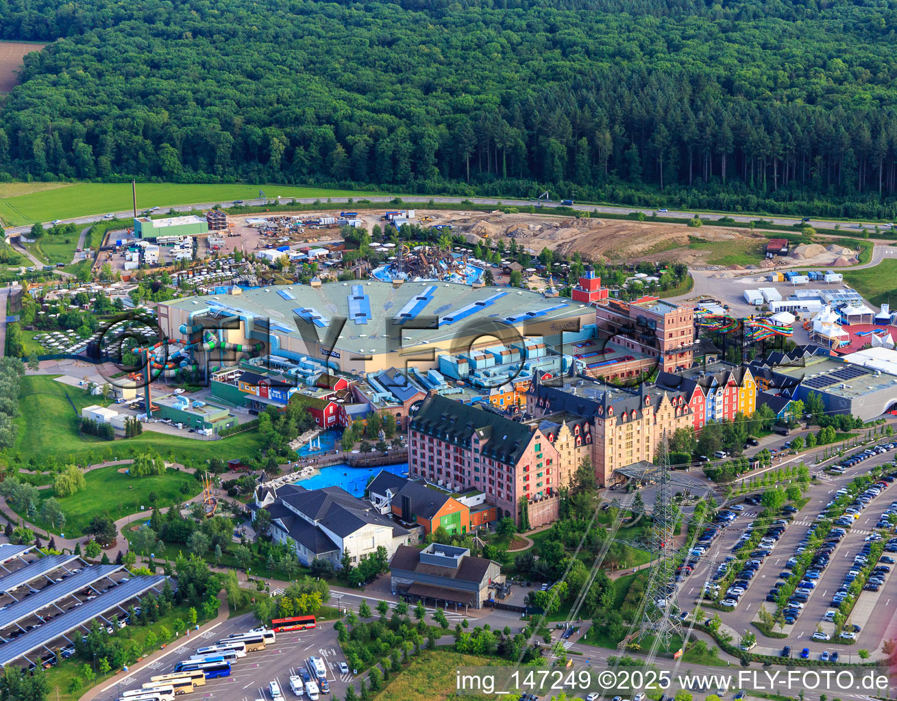 Rulantica im Europapark Rust im Bundesland Baden-Württemberg, Deutschland
