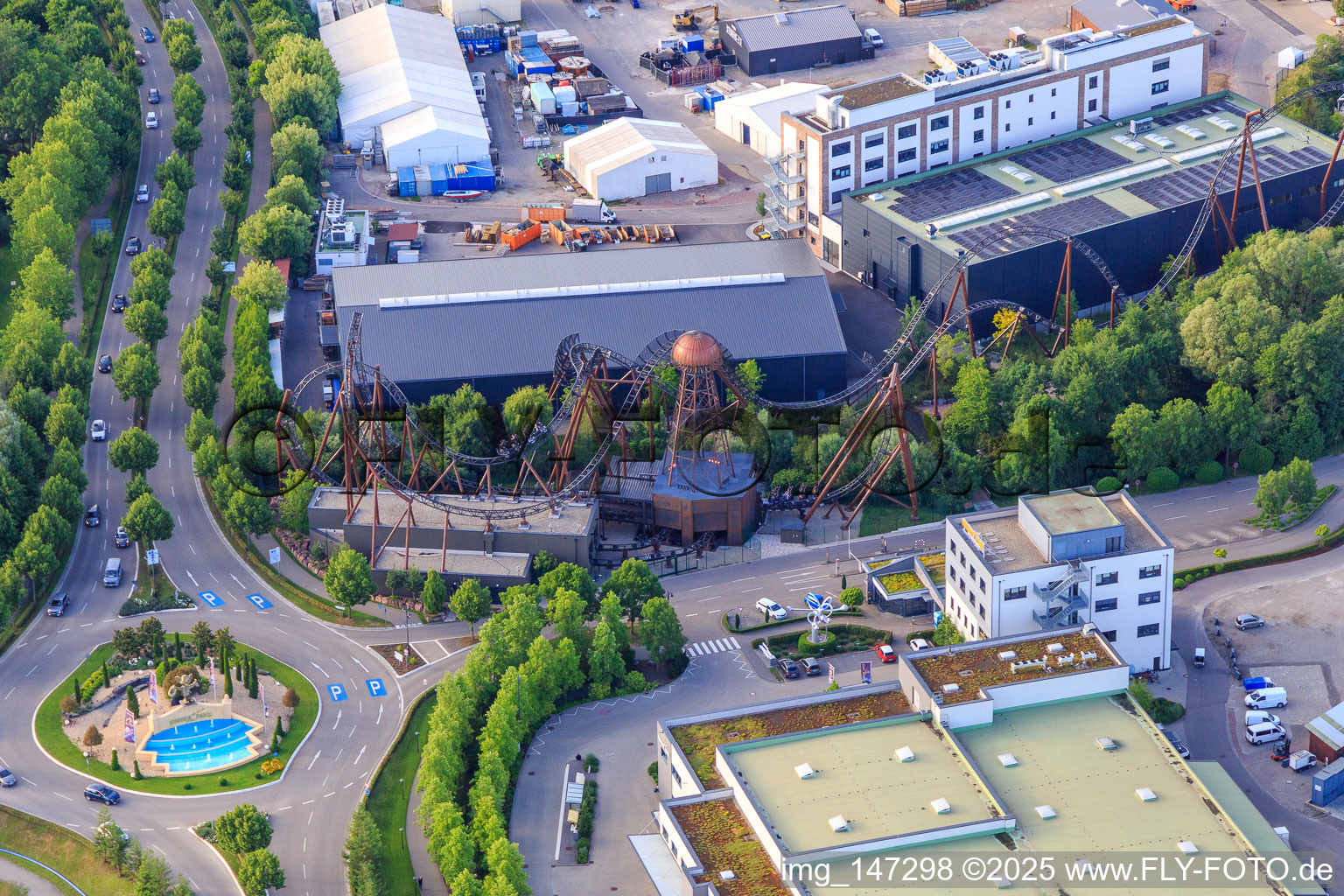 Voltron Nevera powered by Rimac des Europapark Rust im Bundesland Baden-Württemberg, Deutschland