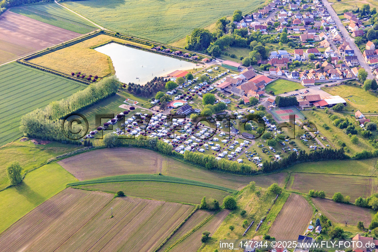 La Ferme des Tuileries in Rhinau im Bundesland Bas-Rhin, Frankreich