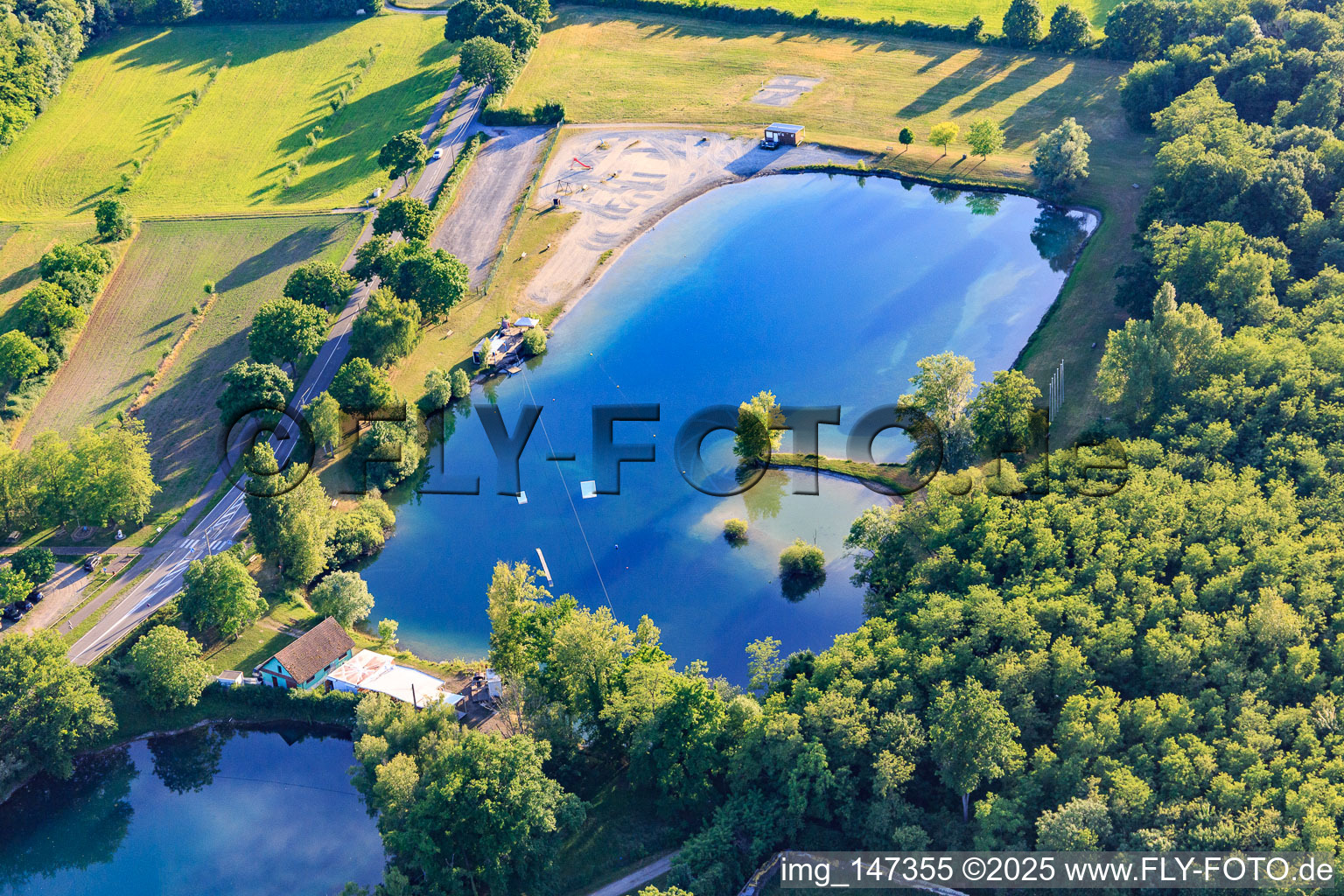 Koba Wakepark in Wittisheim im Bundesland Bas-Rhin, Frankreich