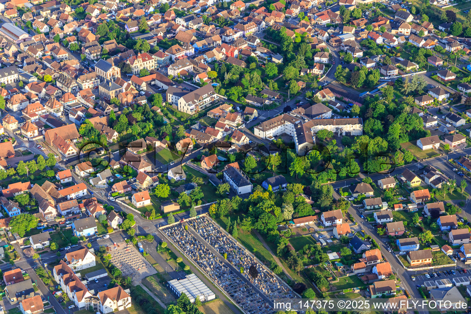 Seniorenheim Ehpad de Marckolsheim im Bundesland Bas-Rhin, Frankreich