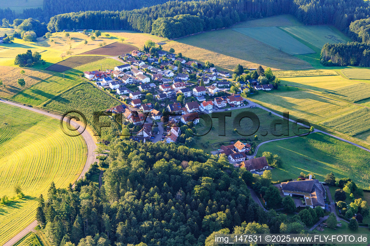 Neubaugebiet Wiesenstr im Ortsteil Ottoschwanden in Freiamt im Bundesland Baden-Württemberg, Deutschland