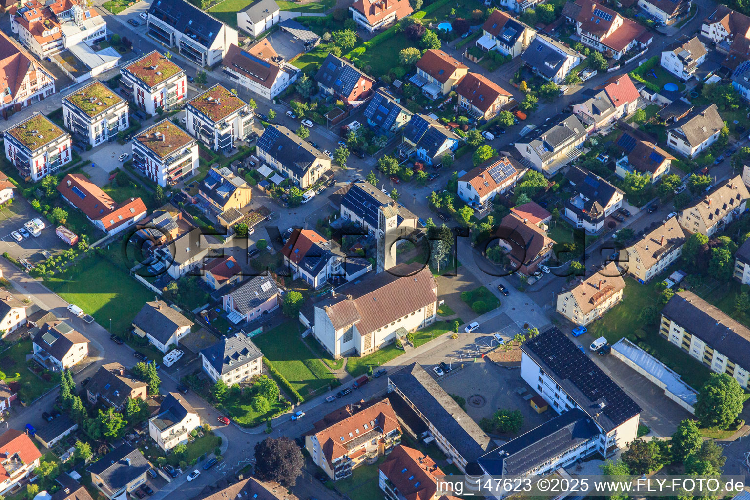 St. Michaels Kirche in Gutach im Breisgau im Bundesland Baden-Württemberg, Deutschland