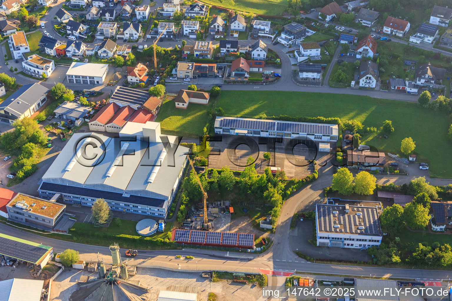 Luftbild von Werner Gießler GmbH in Elzach im Bundesland Baden-Württemberg, Deutschland