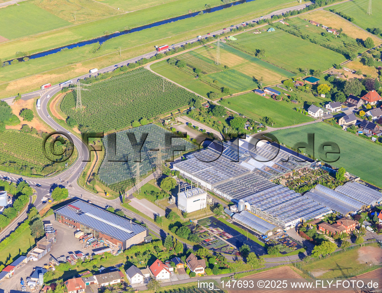 Göppert Gartencenter GmbH im Ortsteil Bollenbach in Haslach im Kinzigtal im Bundesland Baden-Württemberg, Deutschland