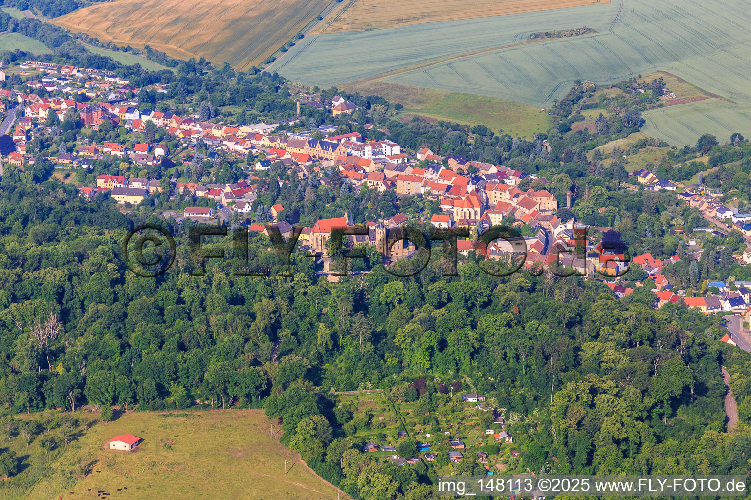 Schloss Mansfeld im Bundesland Sachsen-Anhalt, Deutschland