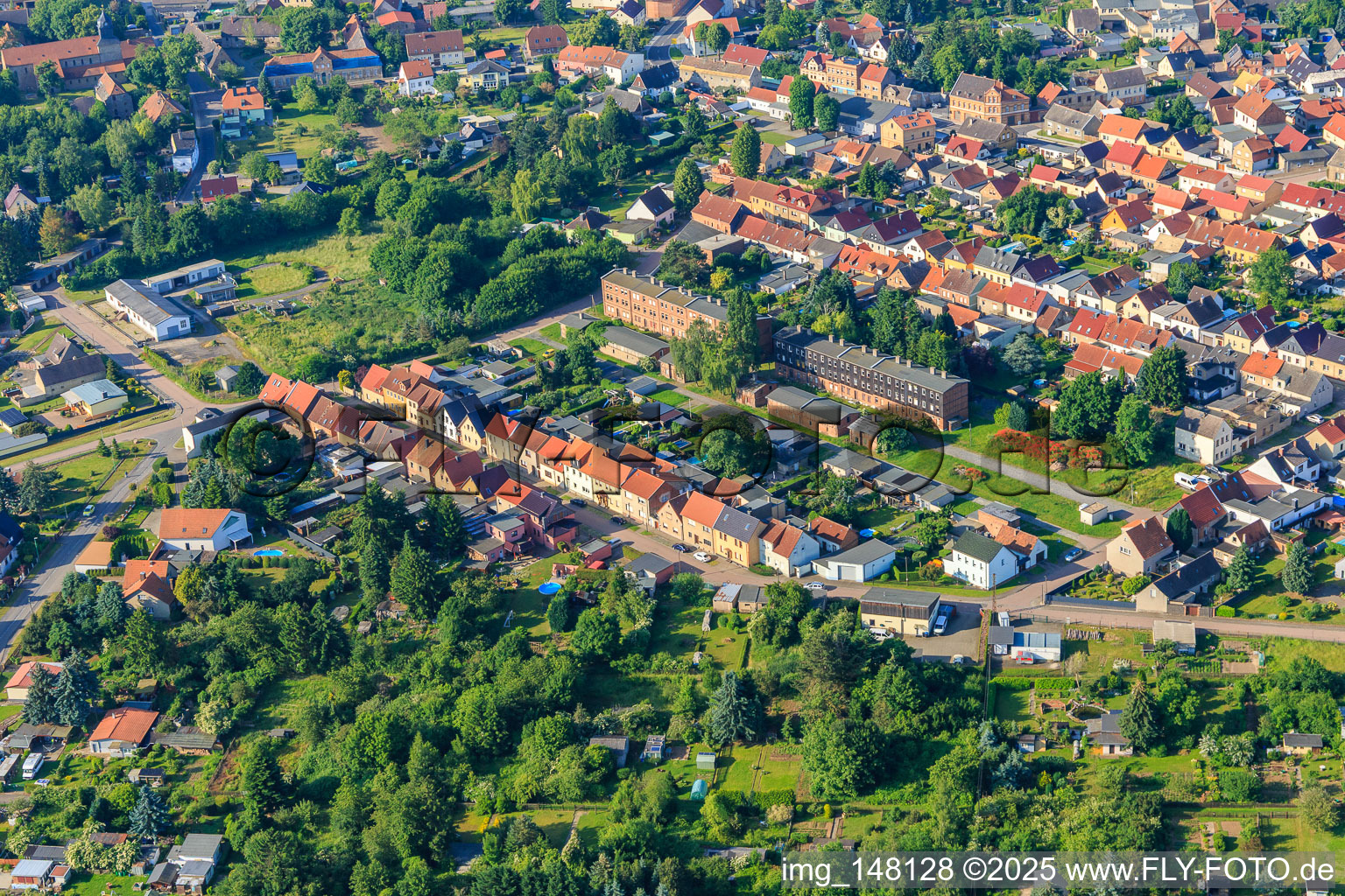 Krausenstr in Klostermansfeld im Bundesland Sachsen-Anhalt, Deutschland