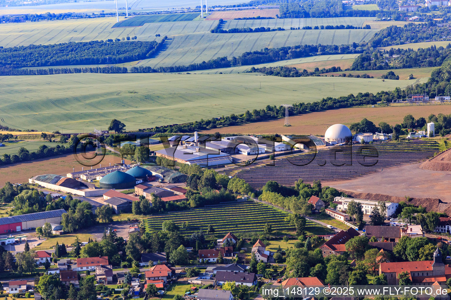 Agrar GmbH Klostermansfeld im Bundesland Sachsen-Anhalt, Deutschland