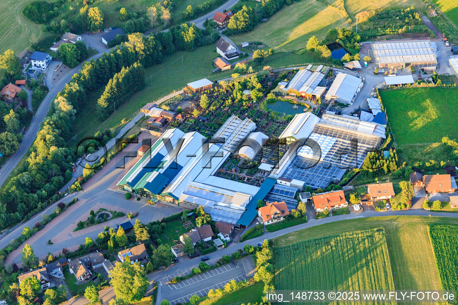 Gärtnerei Weißer’s Floraparadies im Ortsteil Schabenhausen in Niedereschach im Bundesland Baden-Württemberg, Deutschland