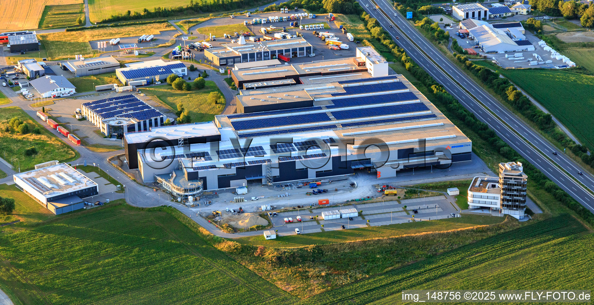 Bucher Stahlhandel GmbHm B.A.H. Personaldienste GmbH und weisenburger bau GmbH in Zimmern ob Rottweil im Bundesland Baden-Württemberg, Deutschland