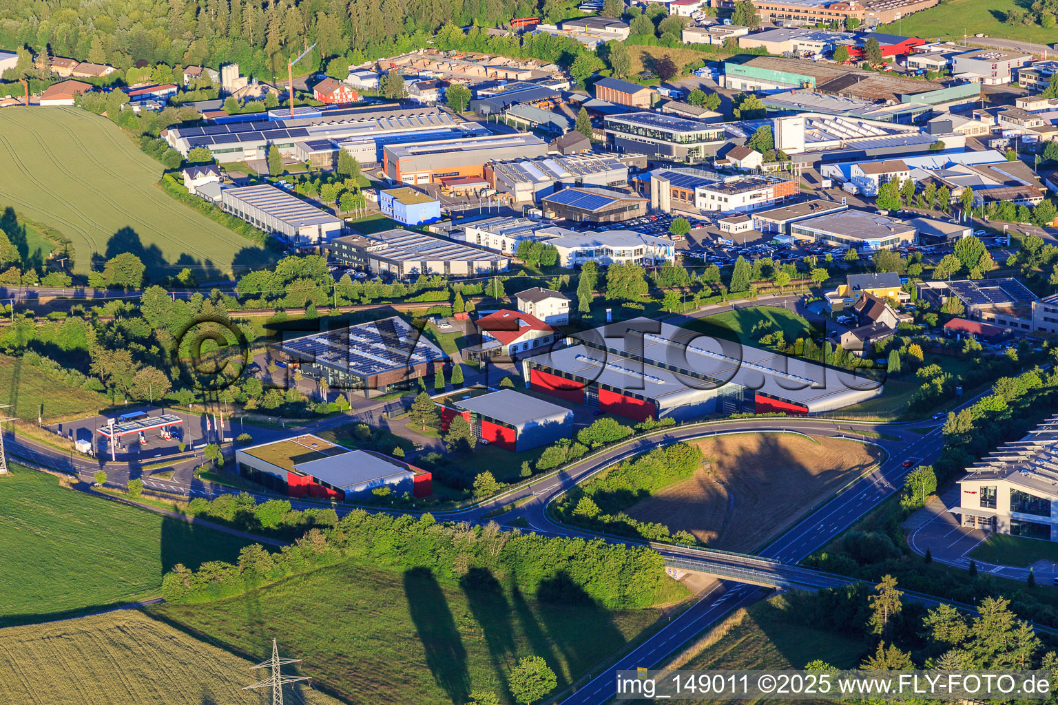 Industriegebiet Wittlensweilerstraße mit I.S.E. Trading GmbH in Freudenstadt im Bundesland Baden-Württemberg, Deutschland