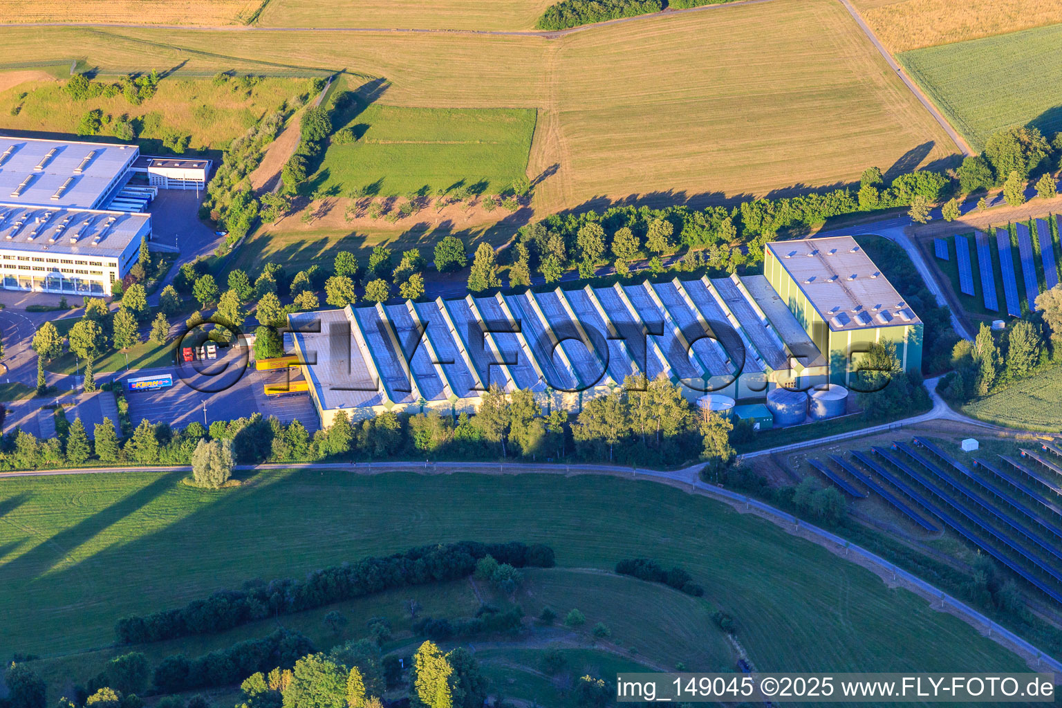 Luftaufnahme von Fischer werke Werk Tumlingen in Waldachtal im Bundesland Baden-Württemberg, Deutschland