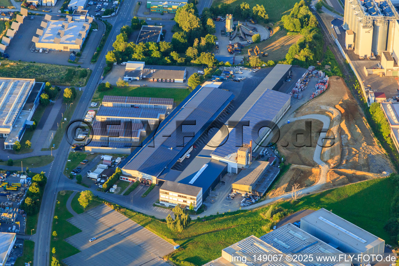 Luftbild von Schäflein Logistics GmbH in Horb am Neckar im Bundesland Baden-Württemberg, Deutschland