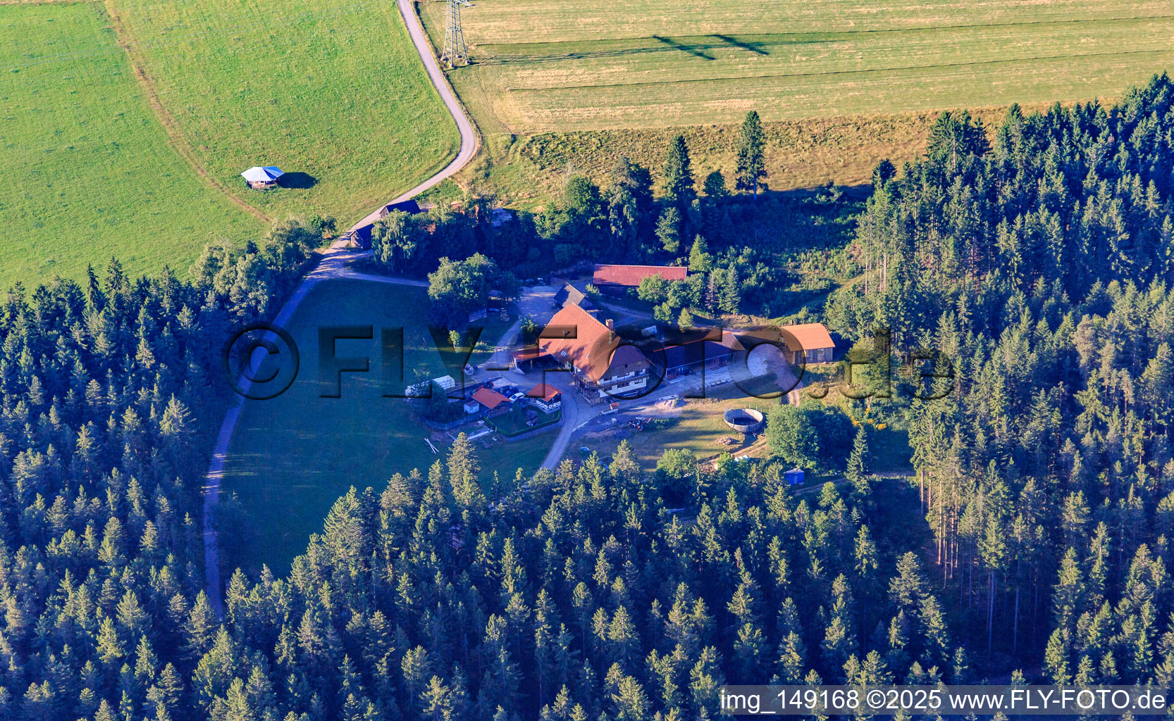 Schwarzwaldhof am Langenberg im Ortsteil Bruck in Schramberg im Bundesland Baden-Württemberg, Deutschland