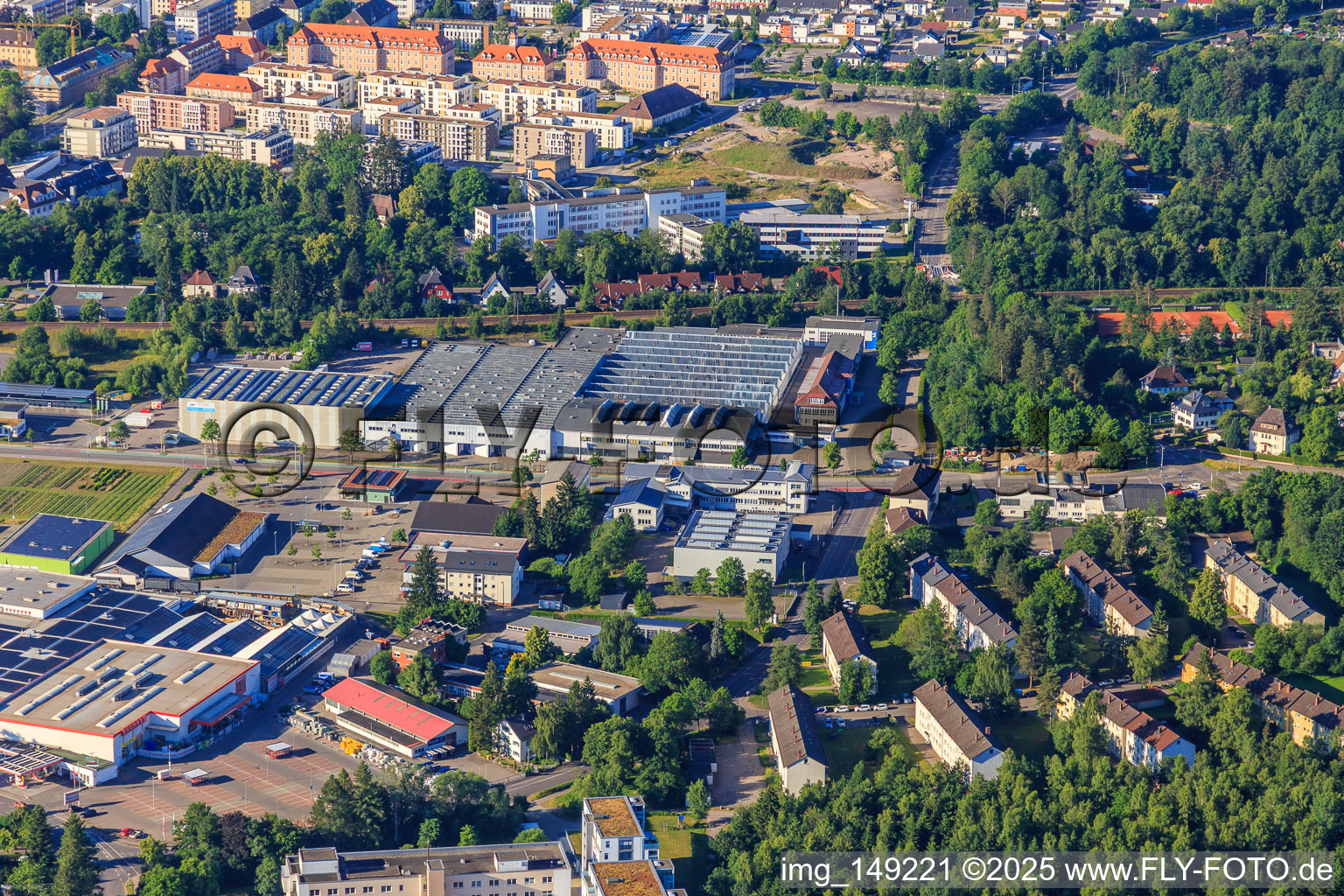 Tüselmann Reinigungstechnik OHG, Revox Deutschland GmbH, Bst Hydraulics GmbH und fruitcore robotics Produktion im Ortsteil Villingen in Villingen-Schwenningen im Bundesland Baden-Württemberg
