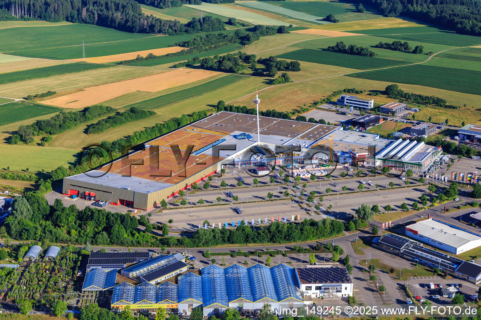 Schwarzwald-Baar-Center im Ortsteil Weilersbach in Villingen-Schwenningen im Bundesland Baden-Württemberg, Deutschland