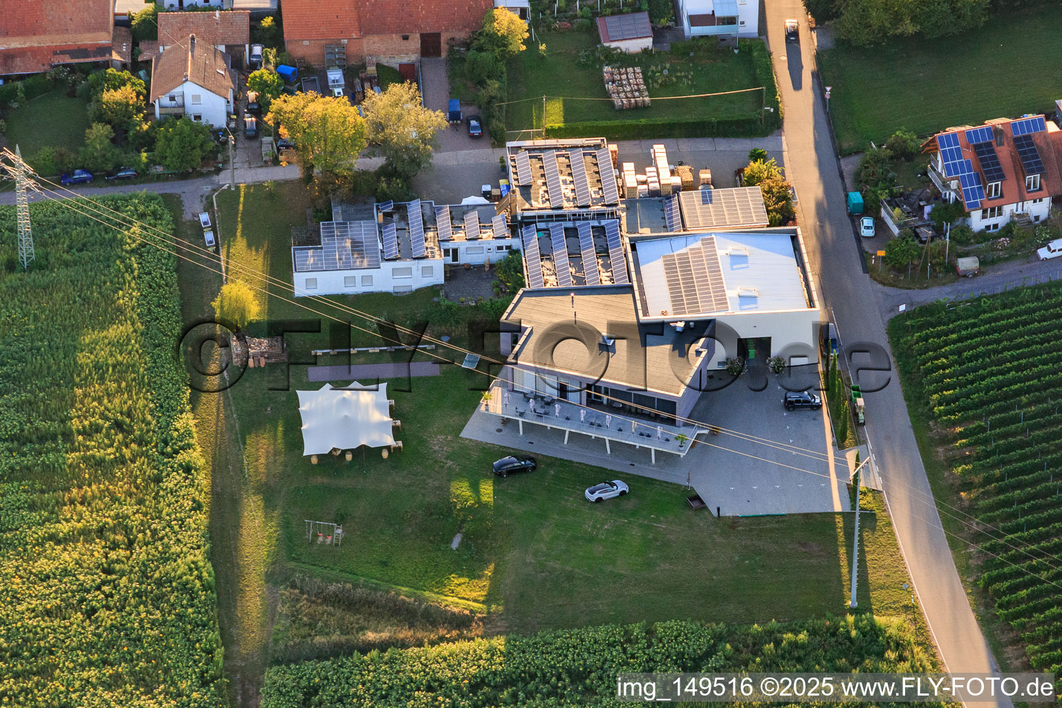 Vinothek Weingut Familie Sauer im Ortsteil Nußdorf in Landau in der Pfalz im Bundesland Rheinland-Pfalz, Deutschland