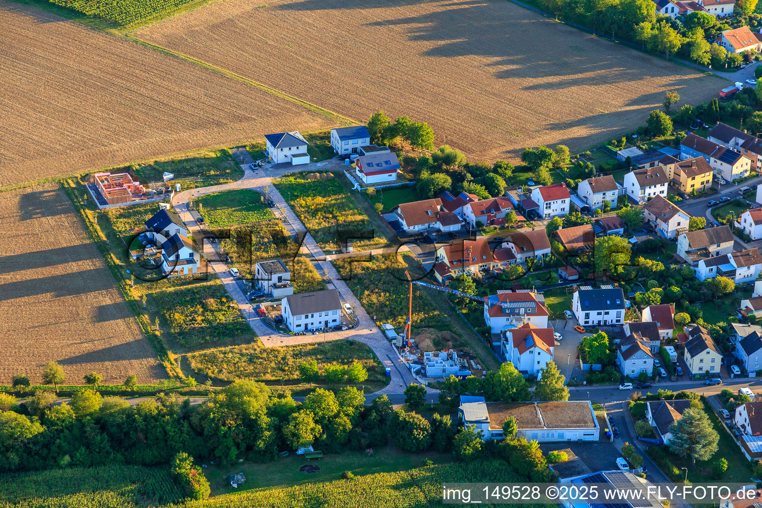 Neubaugebiet Gustav Gulden Ring im Ortsteil Mörzheim in Landau in der Pfalz im Bundesland Rheinland-Pfalz, Deutschland