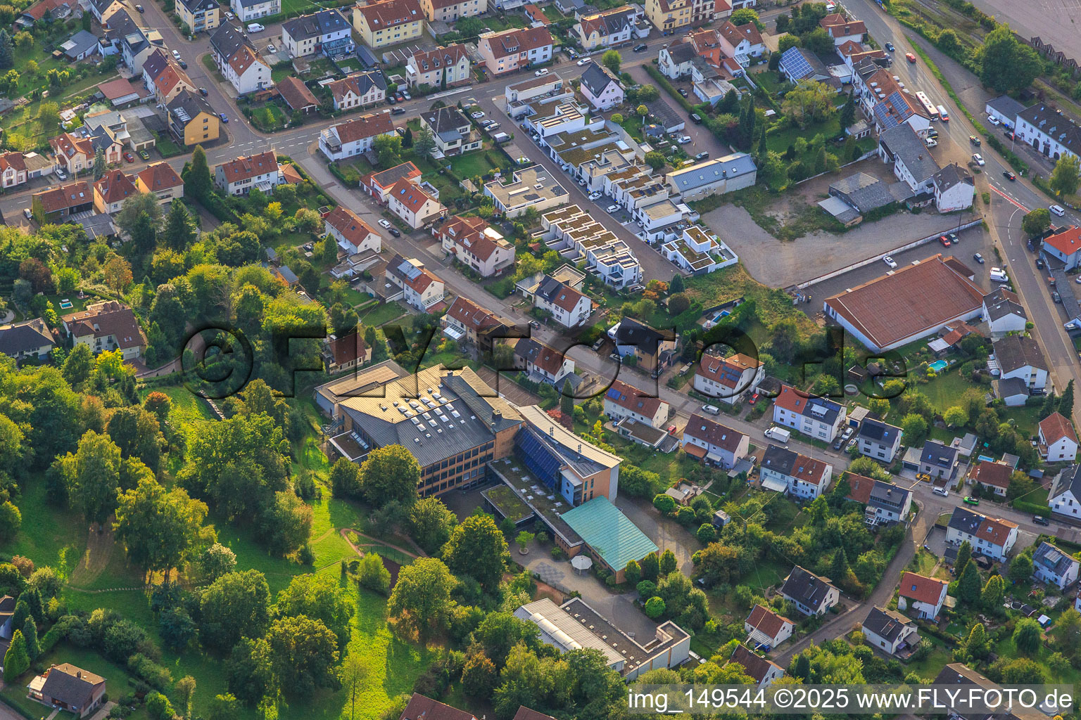 Peter-Wust-Gymnasium in Merzig im Bundesland Saarland, Deutschland